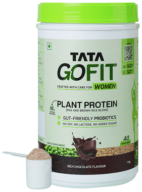 Tata Go Fit Plant Protein for Women Rich Chocolate