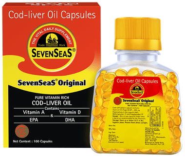 Seven Seas Original Cod-Liver Oil Capsule