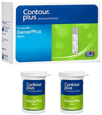 Contour Plus Blood Glucose Test Strip